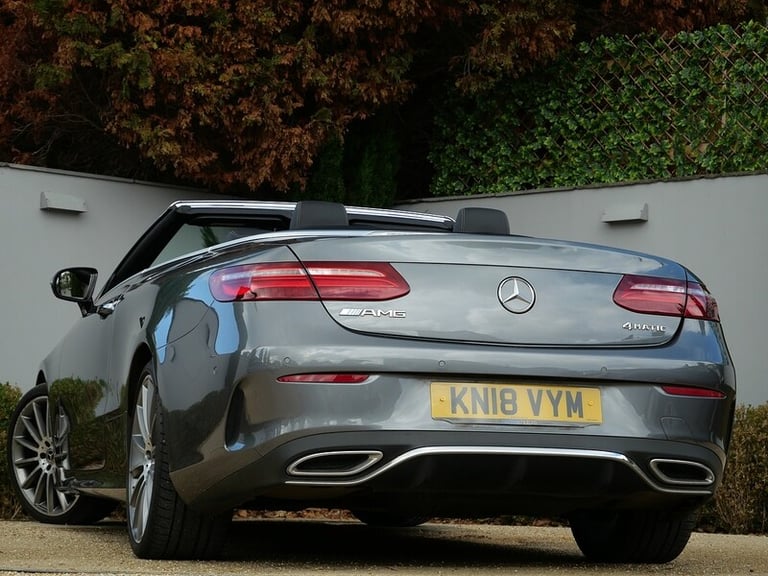 2018 Mercedes-Benz E Class E220d AMG Line Premium 2dr 9G-Tronic CONVERTIBLE DIESEL Automatic