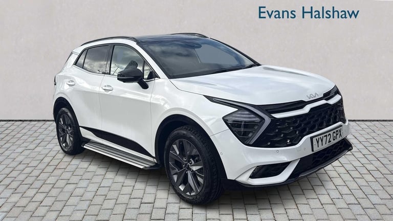 image for 2022 Kia Sportage 1.6T GDi HEV GT-Line S 5dr Auto AWD SUV Hybrid Ele Automatic