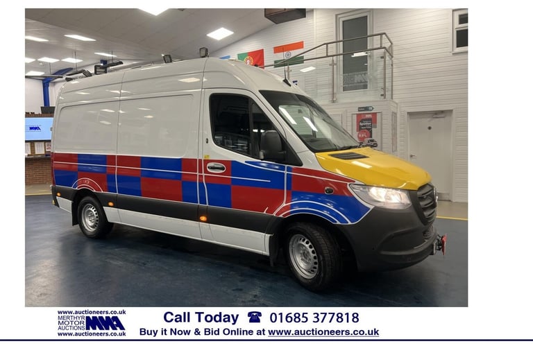 2019 Mercedes-Benz Sprinter 314 2.2CDI 143PS L2H2 MWB HIGH TOP VAN (EURO 6) PANEL VAN Diesel Manual