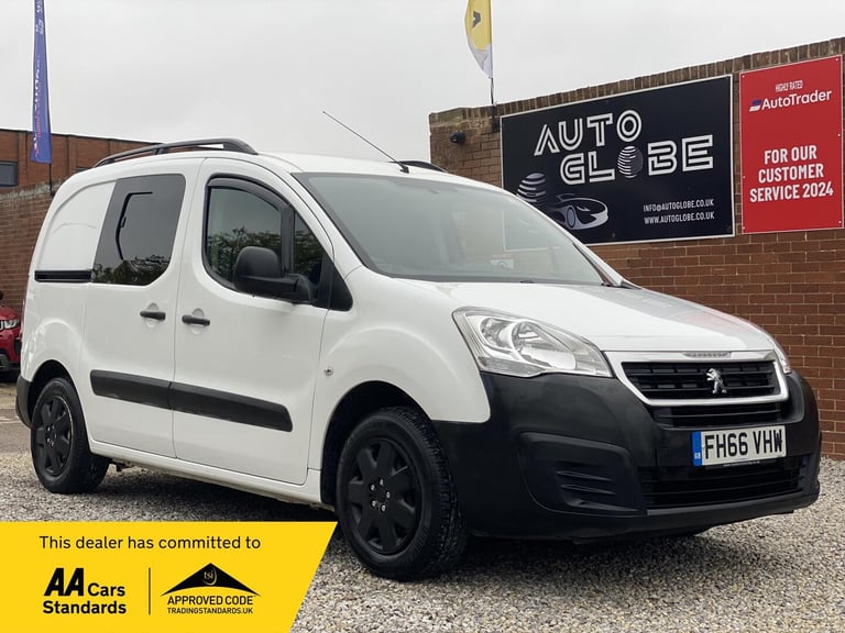 2017 Peugeot Partner 1.6 VTi 676 SE L1 5dr PANEL VAN Petrol Manual