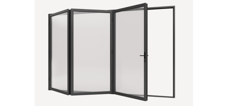 Aluminium bifolds Smarts Systems Brand New