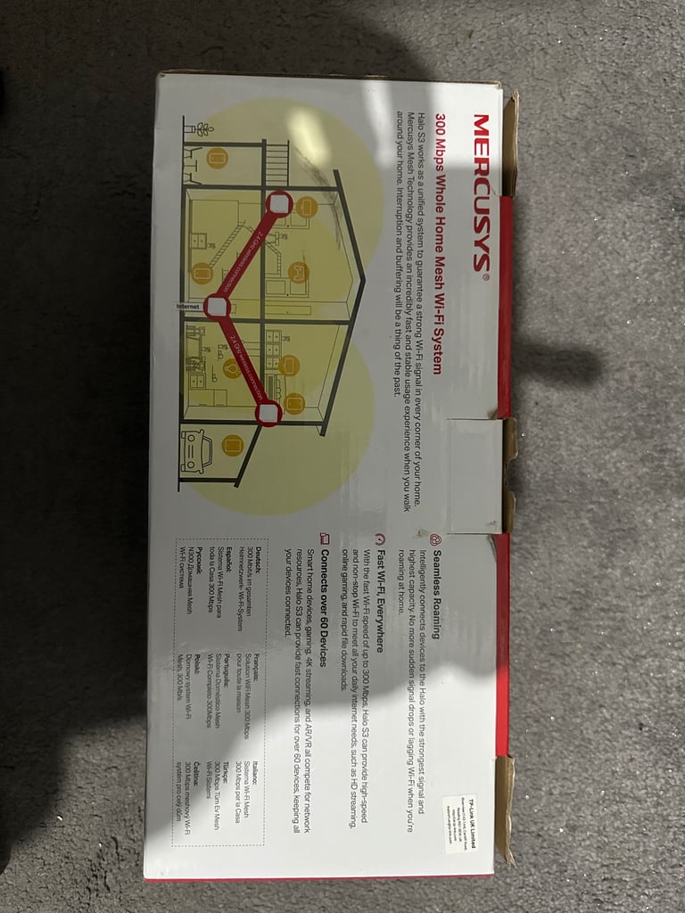 Mercusys Mesh Technology wi fi system 