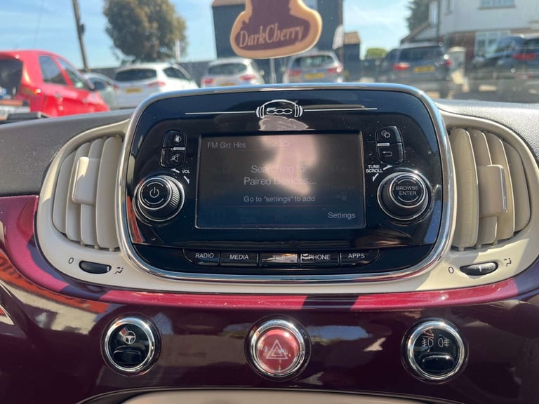 2015 Fiat 500 1.2 500 Lounge 3dr Hatchback Petrol Manual