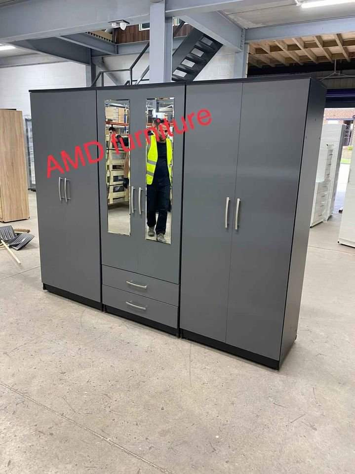 Fully assembled wardrobe,Chest of drawers And Besdside Tables For Sale Home Delivery