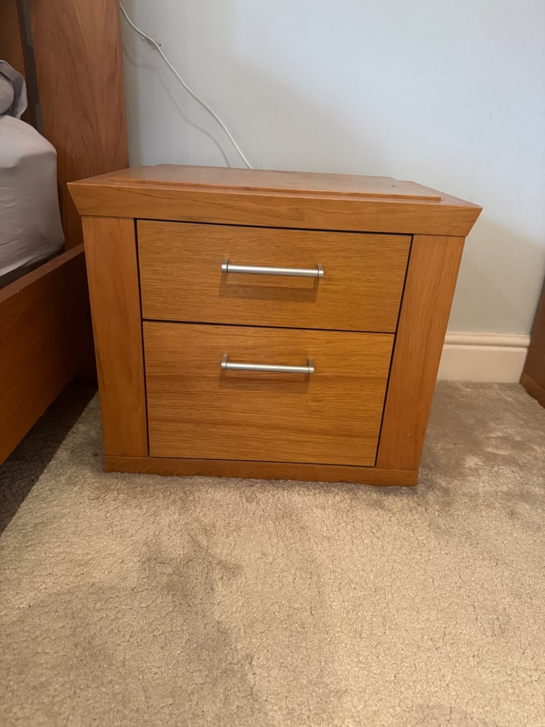 image for Two drawer bedside cab x2