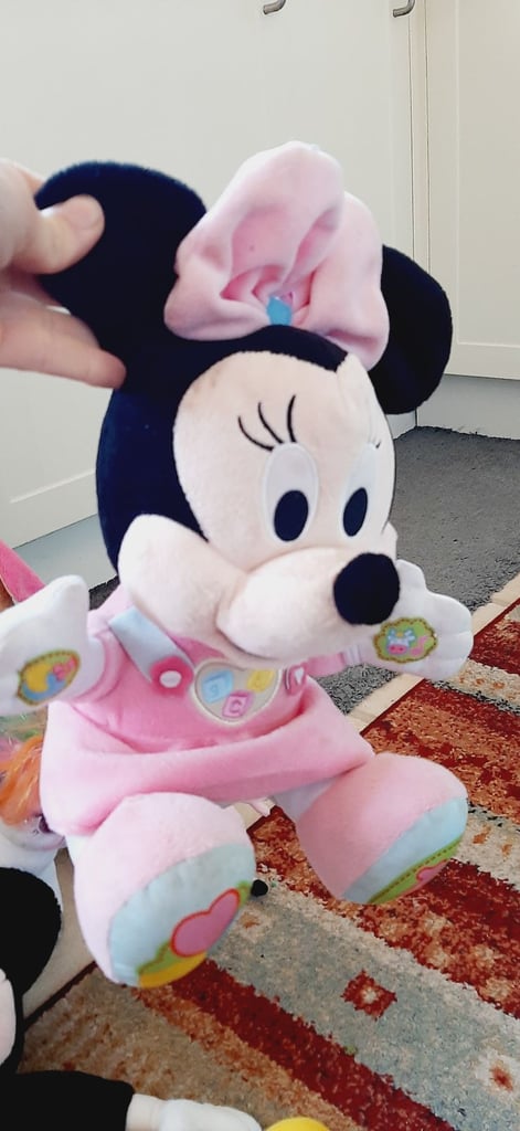 Toys Mickey and Minnie Mouse, puzzle, cash till