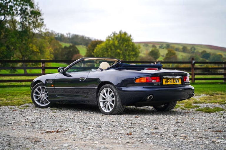 2002 Aston Martin DB7 V12 Vantage Volante 2dr CONVERTIBLE PETROL Manual