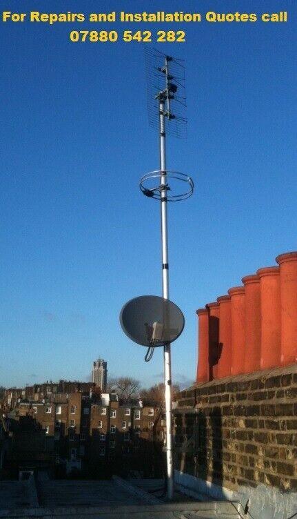 TV Aerial repair Engineer O788O542282 Freeview London installer experts SKY Antenna Satellite
