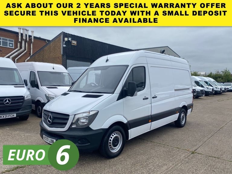 image for 2017 17 MERCEDES-BENZ SPRINTER 2.1 314 CDI L2 H2 MWB H/ROOF RWD 140BHP. EURO 6 U
