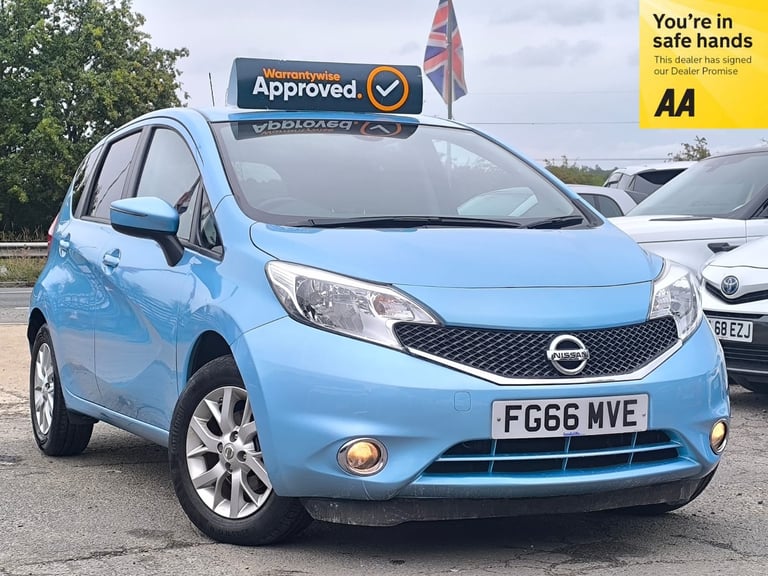 2016 Nissan Note 1.2 Petrol Manual Acenta Premium 5dr 2 Keys Euro 6 Road Tax 20 ULEZ Free Hatchba...