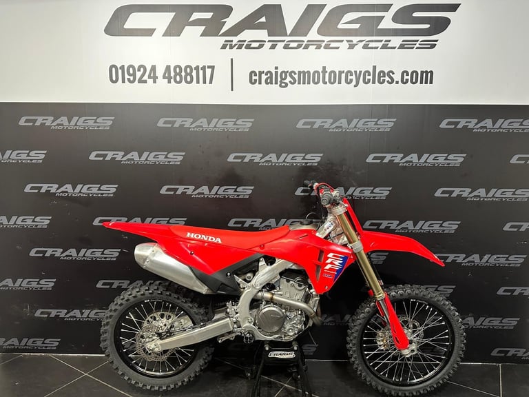 Honda CRF 250 R 2025 NEW MX BIKE AT CRAIGS MOTORCYCLES 