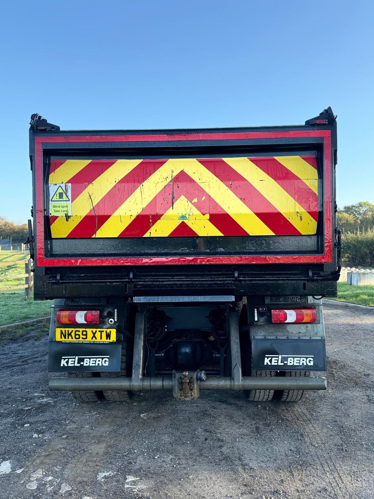 Mercedes-Benz Arocs Tipper Grab Lorry 2019 ( 69 ) Palfinger Epsilon Crane