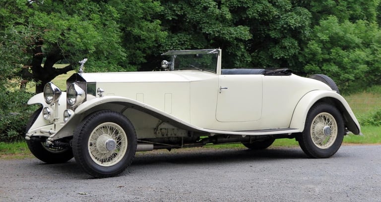 1932 ROLLS ROYCE PII Continental 2dr Drophead Coupe 28MS Touring Petrol Manual
