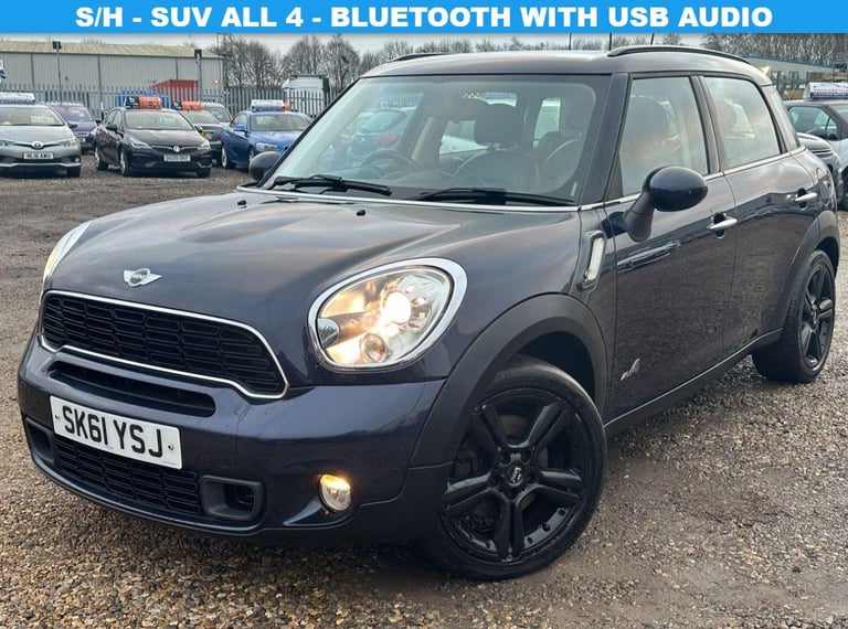 2011 MINI Countryman 1.6 Cooper S SUV 5dr Petrol Manual ALL4 Euro 5 (s/s) (184 ps) BLUETOOTH WIT ...