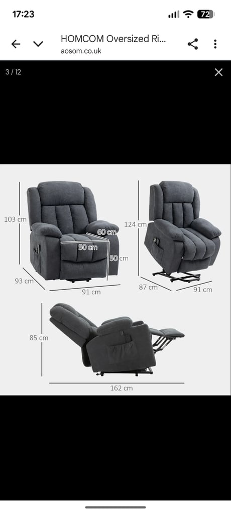 Reclining/ massage chair 