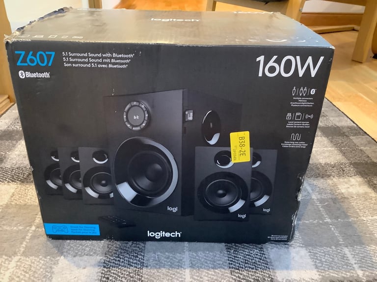 image for Logitech Z607 5.1  Surround Sound with Bluetooth