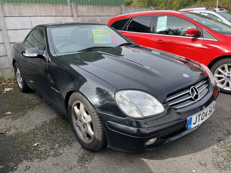Cheap 2004 Mercedes-Benz SLK 2.0 SLK200 Kompressor Convertible 2dr Petrol Automatic (231 g/km, 163 bhp)... for sale in Warrington, Cheshire