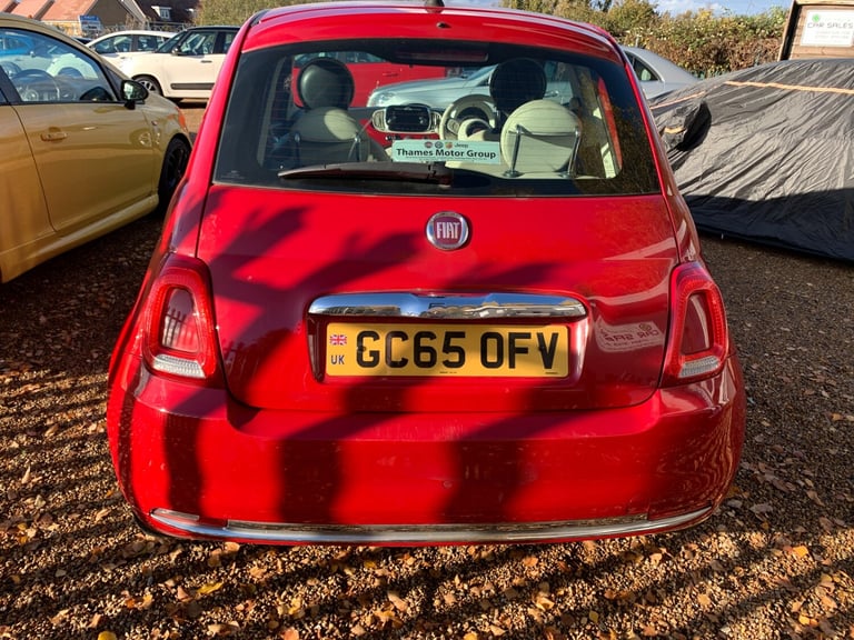 2016 Fiat 500 1.2 Lounge 3dr HATCHBACK Petrol Manual