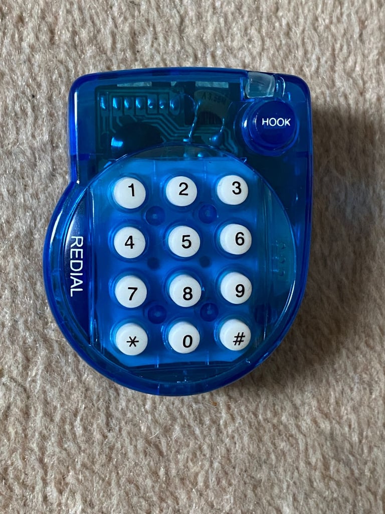 Super Mini Small Home Corded Landline Handsfree Telephone with Earphone