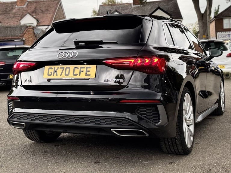 2020 Audi A3 1.5 TFSI 35 S line Sportback 5dr Petrol Manual Euro 6 (s/s) (150 ps) Hatchback Petro...