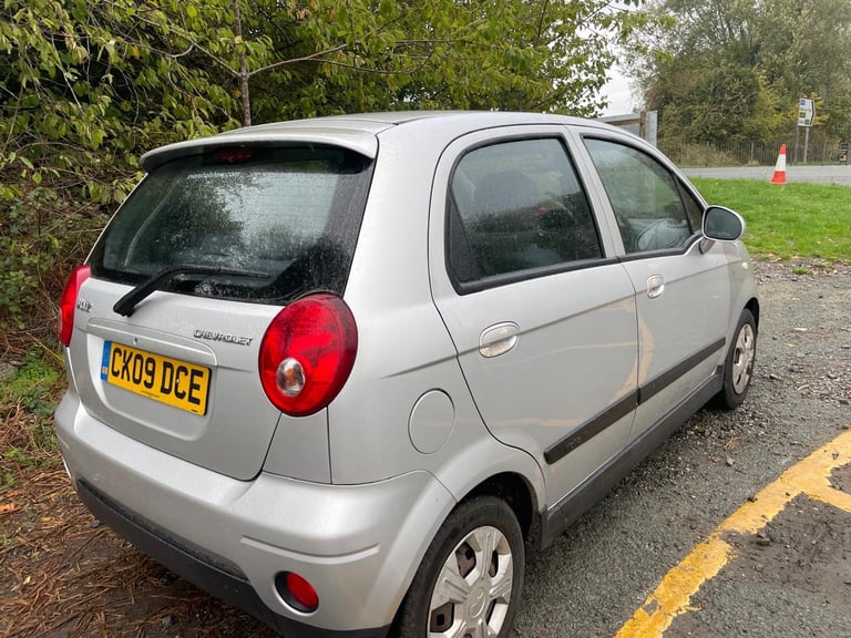 CHEVROLET MATIZ 1.0 SE 09 REG 5 DOOR GENUINE 61843 MOT MAY 28TH 2026 LOW INSURANCE 50+MPG