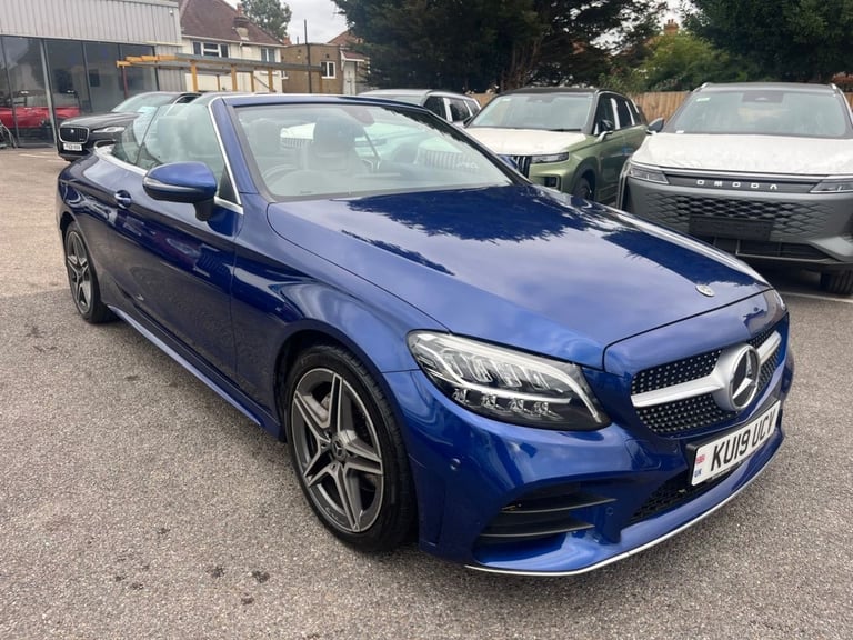 2019 19 MERCEDES-BENZ C-CLASS 2.0 C220D AMG LINE CABRIOLET 2DR DIESEL G-TRONIC+ 