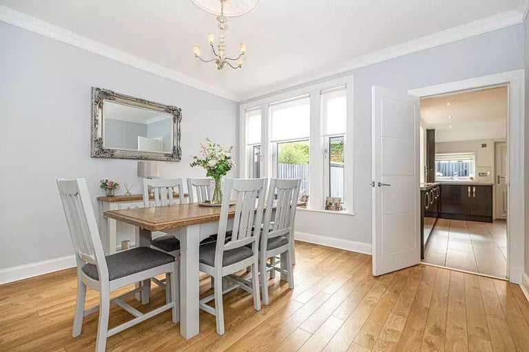 Dining table and chairs 