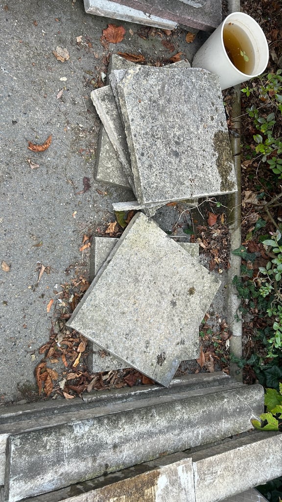Paving slabs and edging - Free