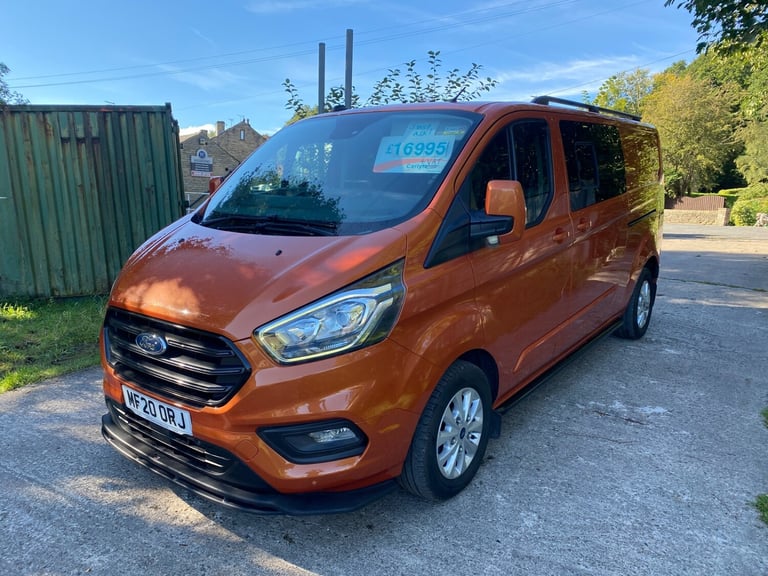 2020 Ford Transit Custom 2.0 EcoBlue 130ps Low Roof Limited Van PANEL VAN Diesel Manual