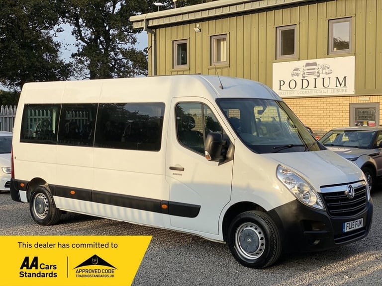 2015 Vauxhall Movano MINI BUS CDTi 3500 FWD L3 H2 Euro 5 5dr PANEL VAN Diesel Manual