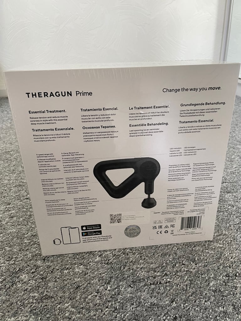Brand New Theragun Prime – Sealed Massage Gun