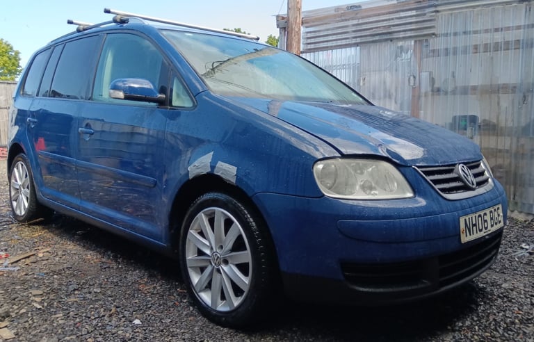 2006 Volkswagen touran se tdi 1.9 diesel 7 seater - mot december 2025