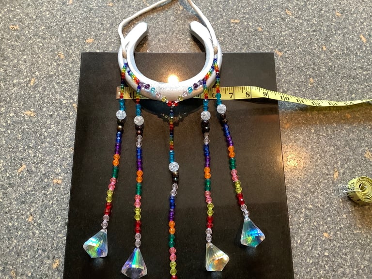 BESPOKE, hand made, genuine Pony shoe decor. BARGAIN price thanks ☺️ 