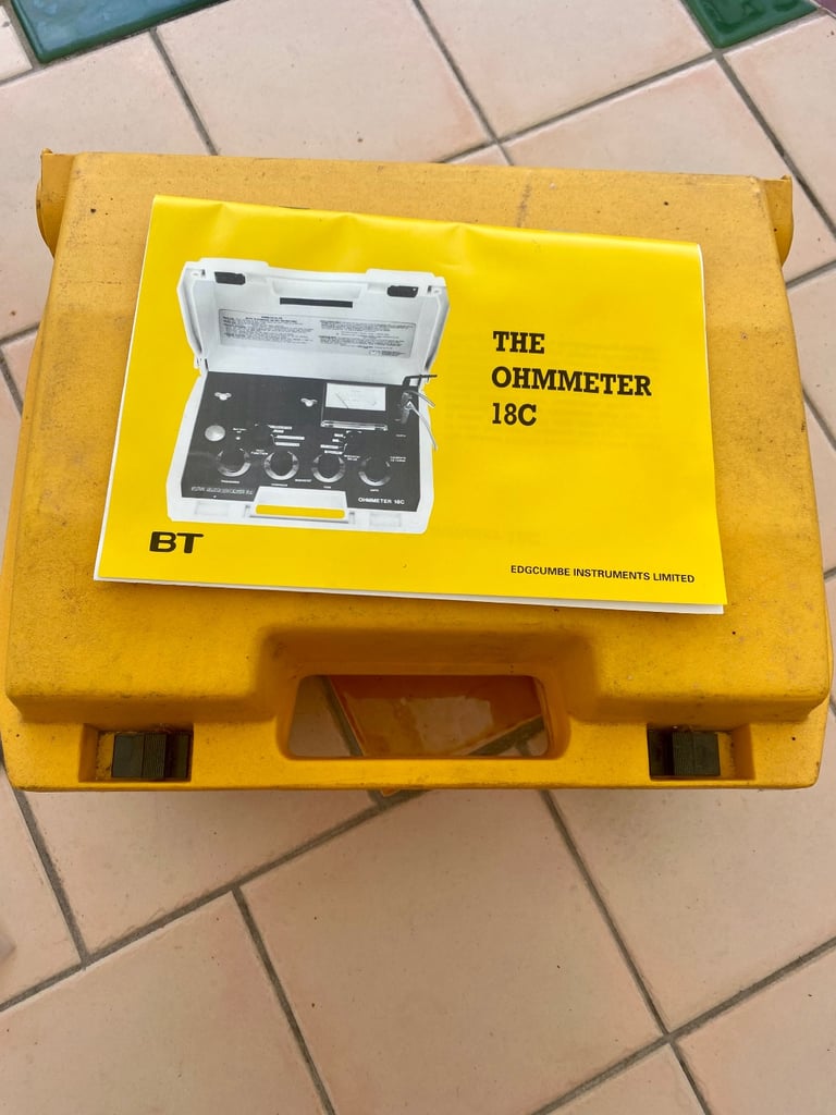 BT OHMMETER 18C INCLUDES MEASURING WHEELS, PROBES & INSTRUCTION BOOKLET