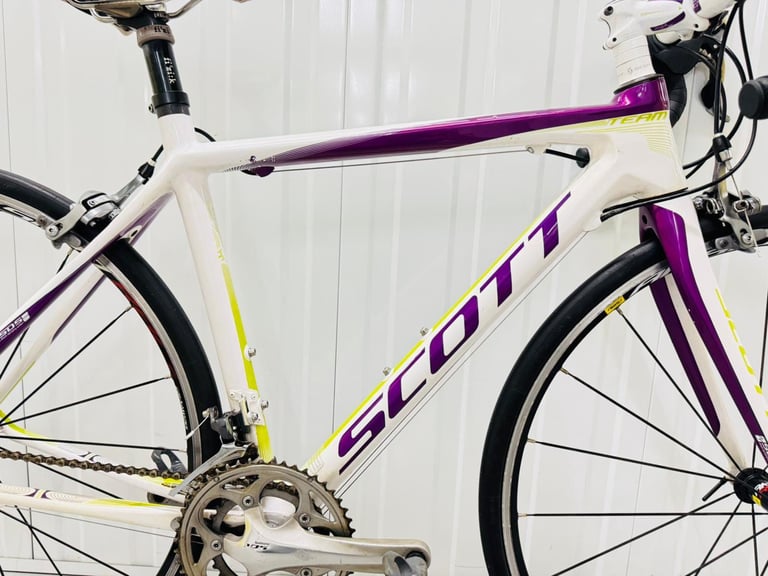 09 SCOTT TEAM Full Carbon Road Bike Size/S 20 Speed Fully Serviced Shimano 105