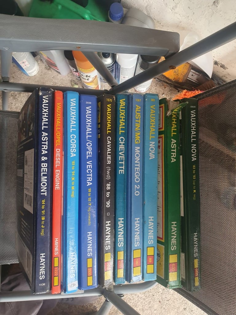 Haynes manuals job lot