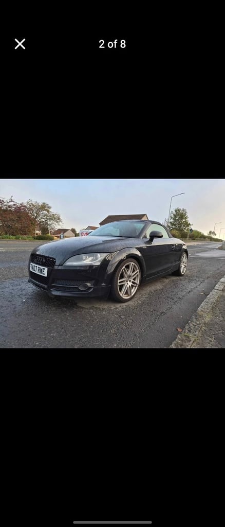 Audi, TT, Convertible, 2007, Semi-Auto, 3189 (cc), 2 doors