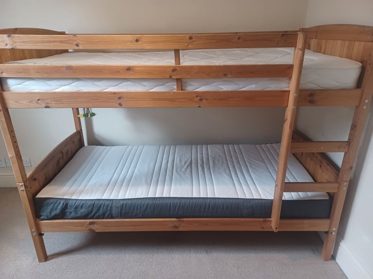 Habitat solid pine bunk beds 