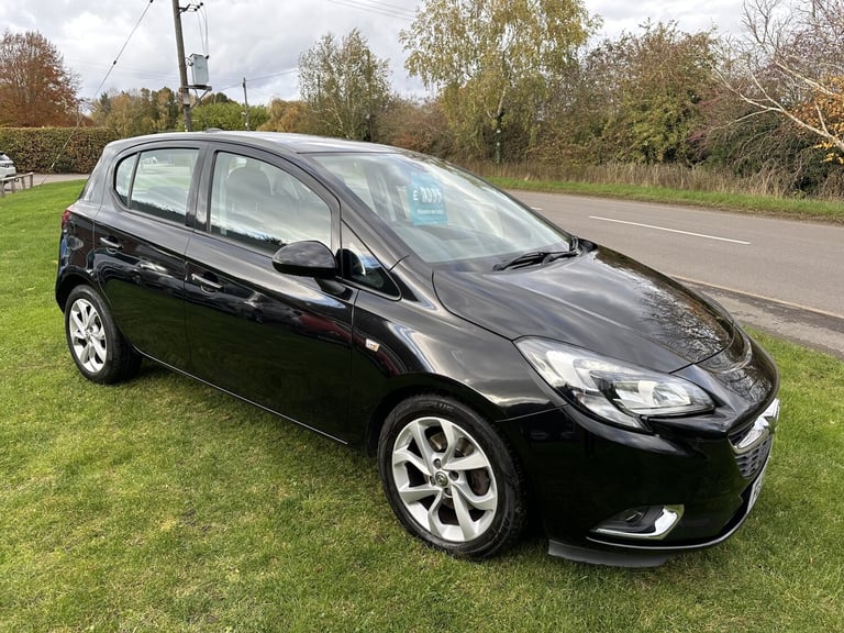 VAUXHALL CORSA 1.3 CDTi ecoTEC SRi Black Manual Diesel 2018 - FSH - Nice car!
