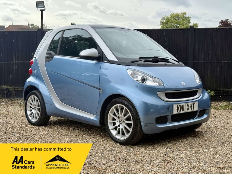 2011 smart fortwo 1.0 fortwo Passion Auto 3dr Coupe Petrol Automatic