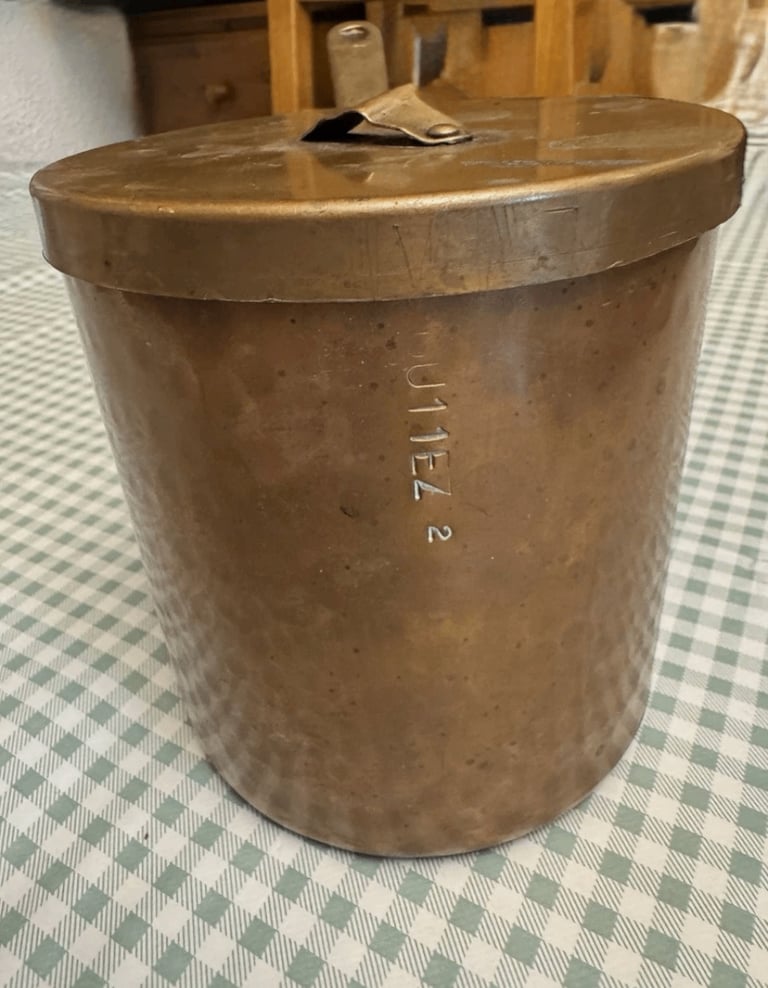 Heavy Vintage copper cooking pots 