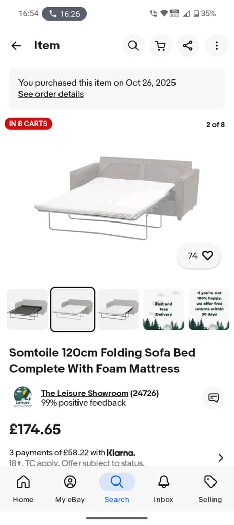 Sofa bed 