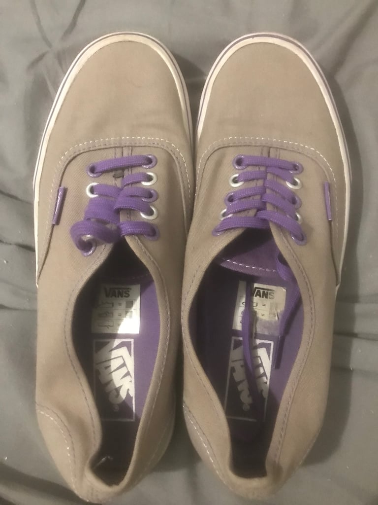 image for Size 7 Grey Vans, trainers. Unisex, good condition 
