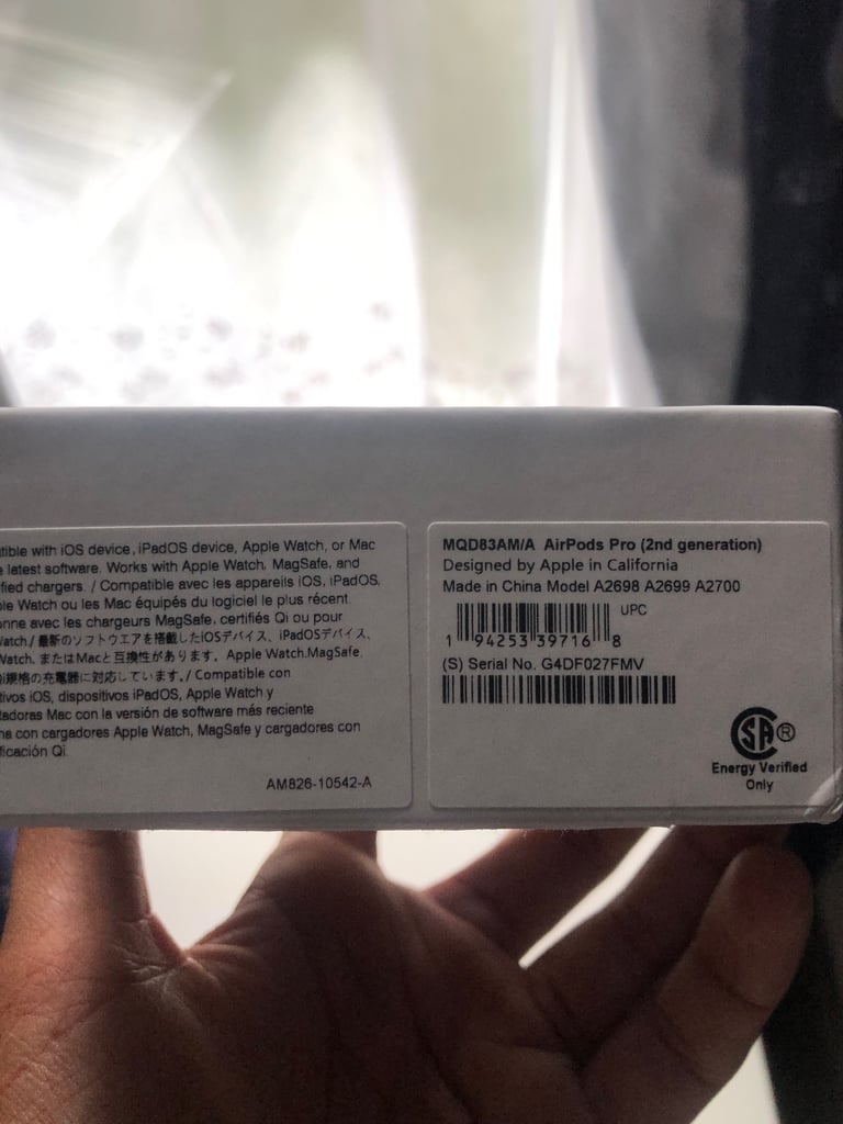 NEW! Apple AirPods Pro (2 gen) £50!