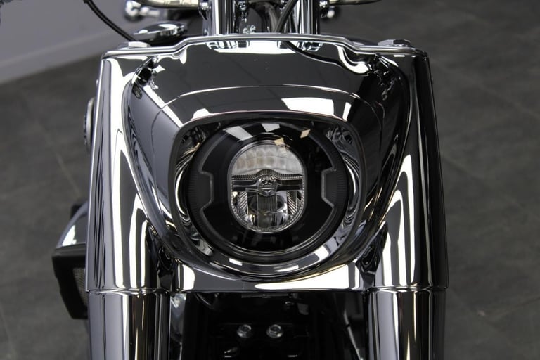 2025 Harley-Davidson FLFBS Softail Fat Boy 117 in Vivid Black   
