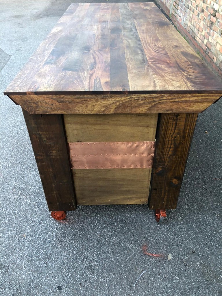 Industrial Style Custom Made Bar Kitchen Island Shop Counter Till Cafe Office Coffee Restaurant