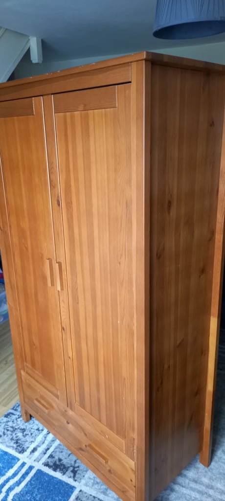 Solid Pine Children's Wardrobe (FREE Delivery Locally)