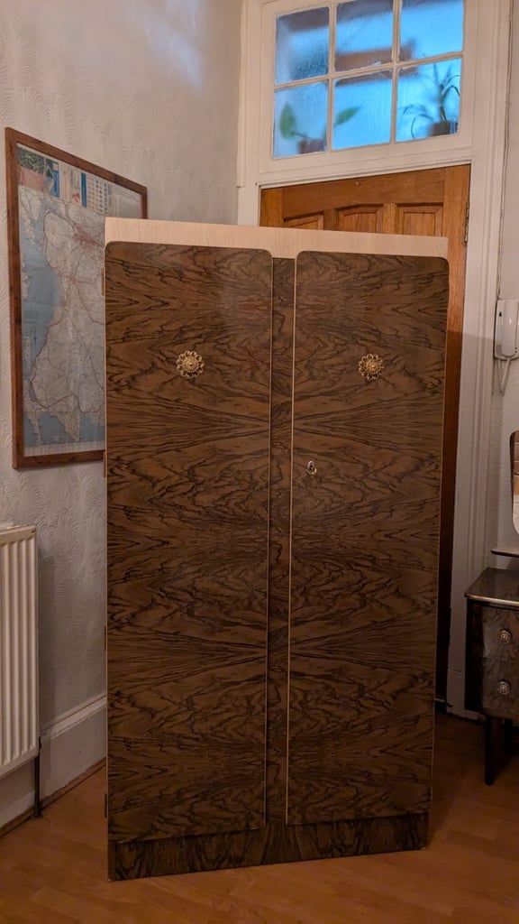 Mid-Century Wardrobe and Vanity Set