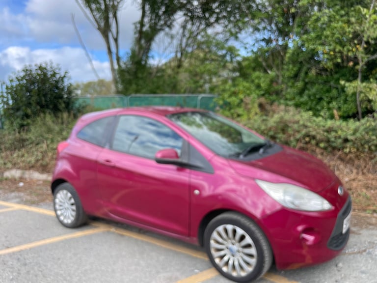 FORD KA 1.2 ZETEC 59 REG RED 3 DOOR MOT MARCH 20TH 2026 TAX £35 LOW INSURANCE 50+MPG