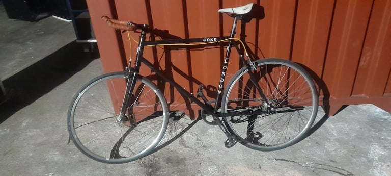 FULLY SERVICED Men Women Lightweigt GOKU Single Speed, racing bicycle + RECEIPT    